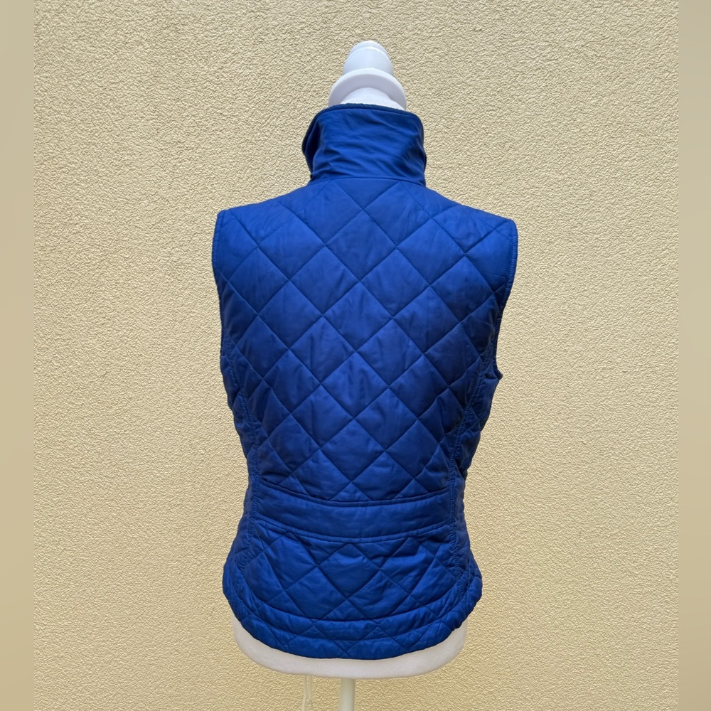 Ralph Lauren blue quilted puffer vest - Picture 4 of 10